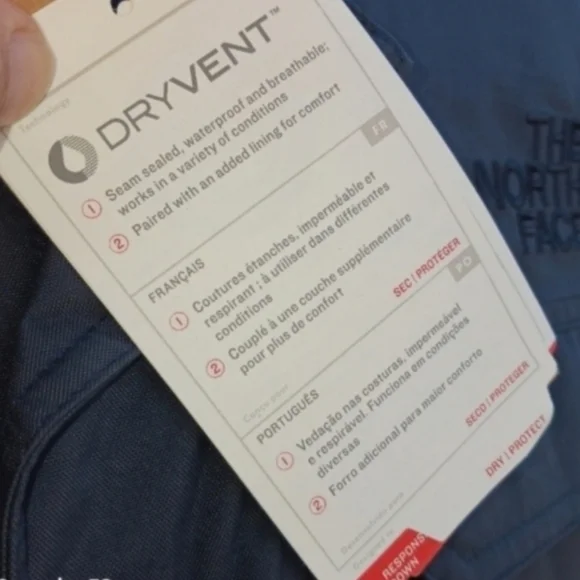 Northface Gotham III Dry-Vent 550 Down Hooded Jacket Size Med for Men - Picture 3 of 11